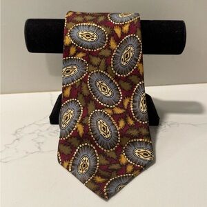 Vintage Burberrys of London - 100% Silk Tie